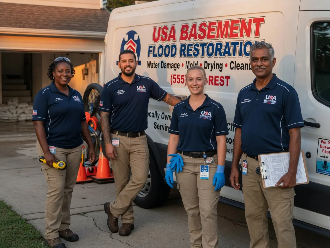 Basement Flood Cleanup company in Dubach, LA